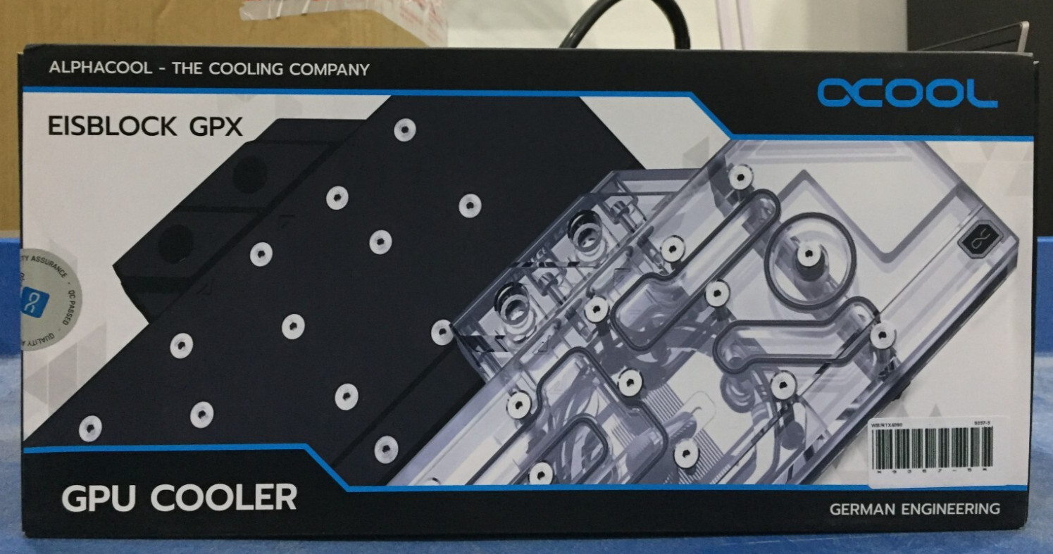 Alphacool ES RTX 4090 GPU Water Block with Backplate 13395
