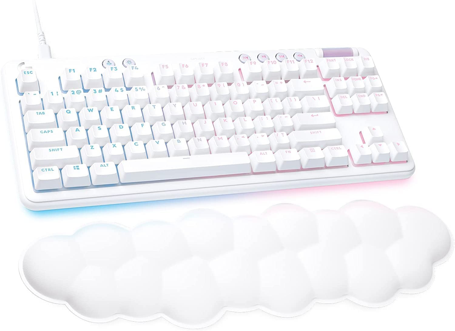 Logitech G713 TKL Wired Mechanical Keyboard Tactile Switches GX Brown White