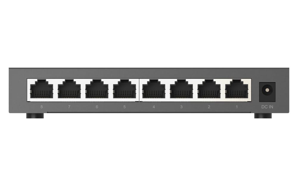 QNAP QSW-1108-8T-R2-US 8-Port 2.5GbE Unmanaged Switch