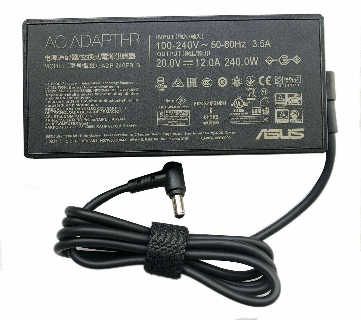 New Original ASUS 240W AC Adapter for Asus UX582HS A20-240P1A ADP-240EB B Laptop