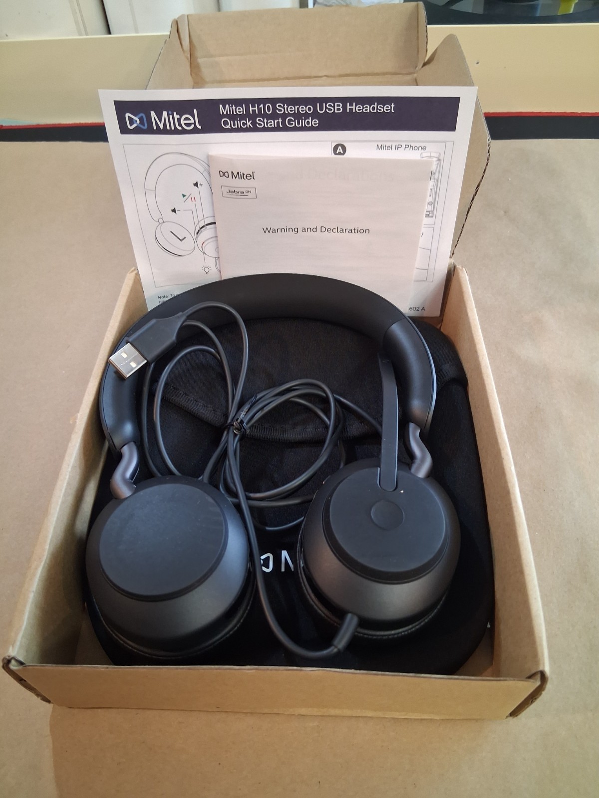 Jabra/Mitel USB-A, Stereo Headset HSC130 24089-989-999-MIT