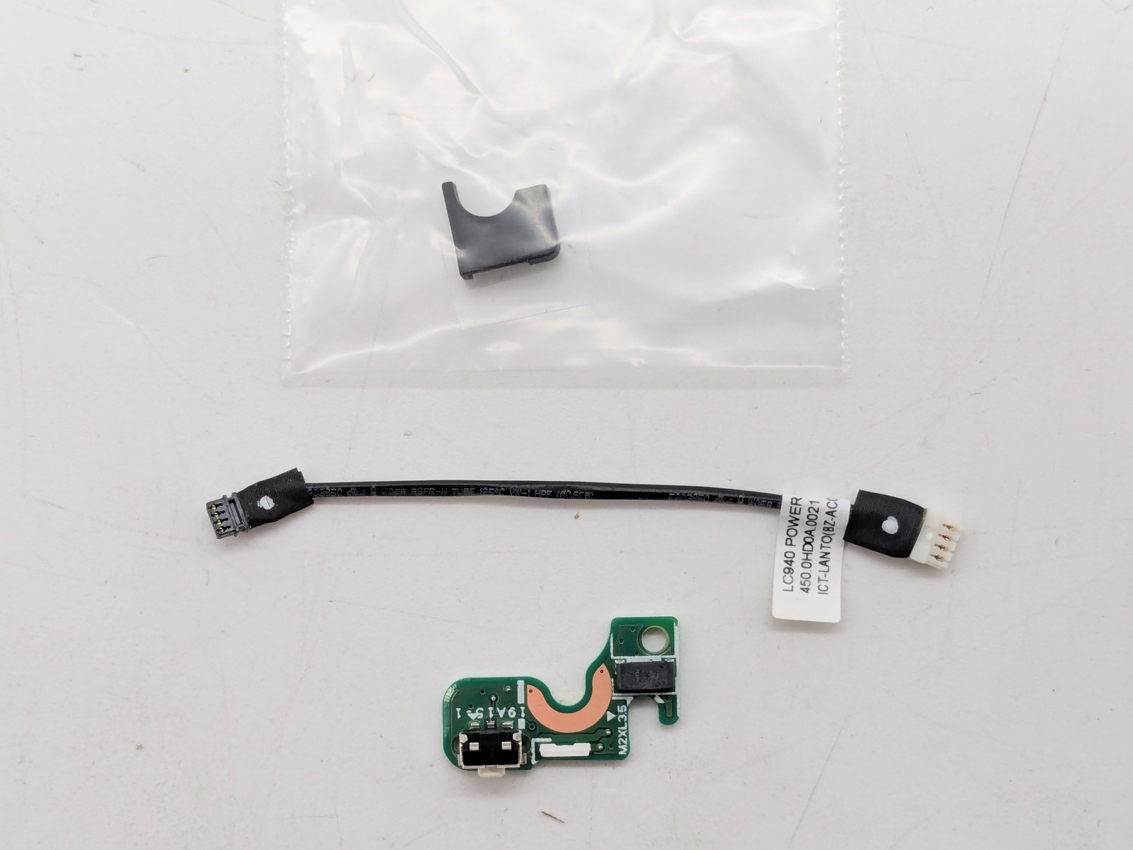 5C50S25008 450.0HD0A.0011 LENOVO POWER BUTTON BOARD W CABLE 9 15IMH5 82DE