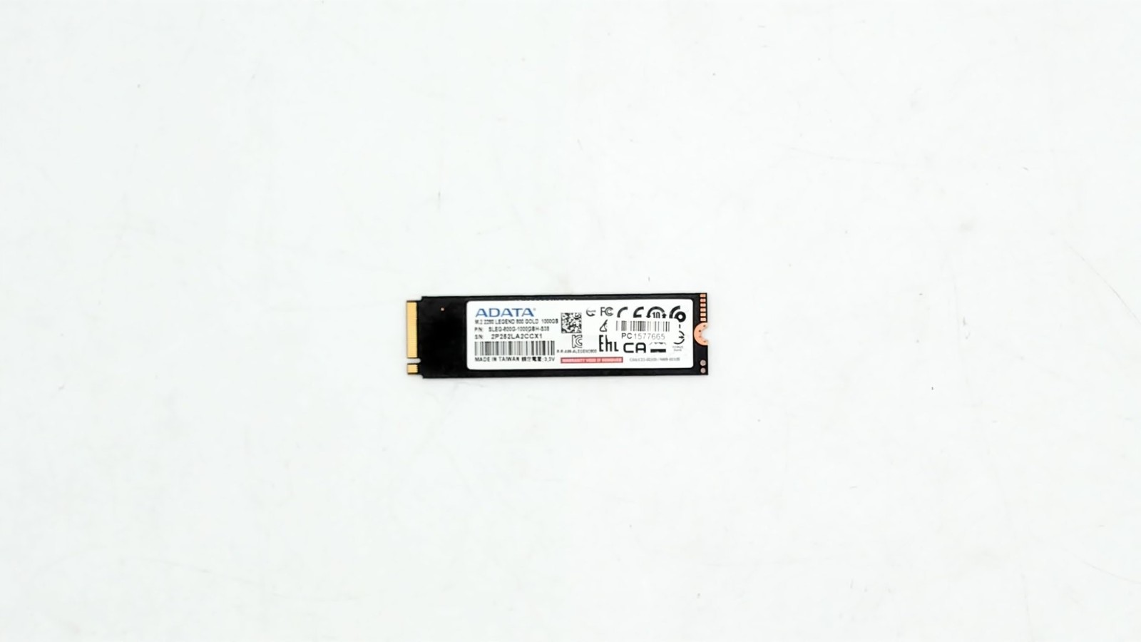 ADATA 2280mm Legend 800 Gold 1TB M.2 NVMe Gen 4.0 x 4 SSD