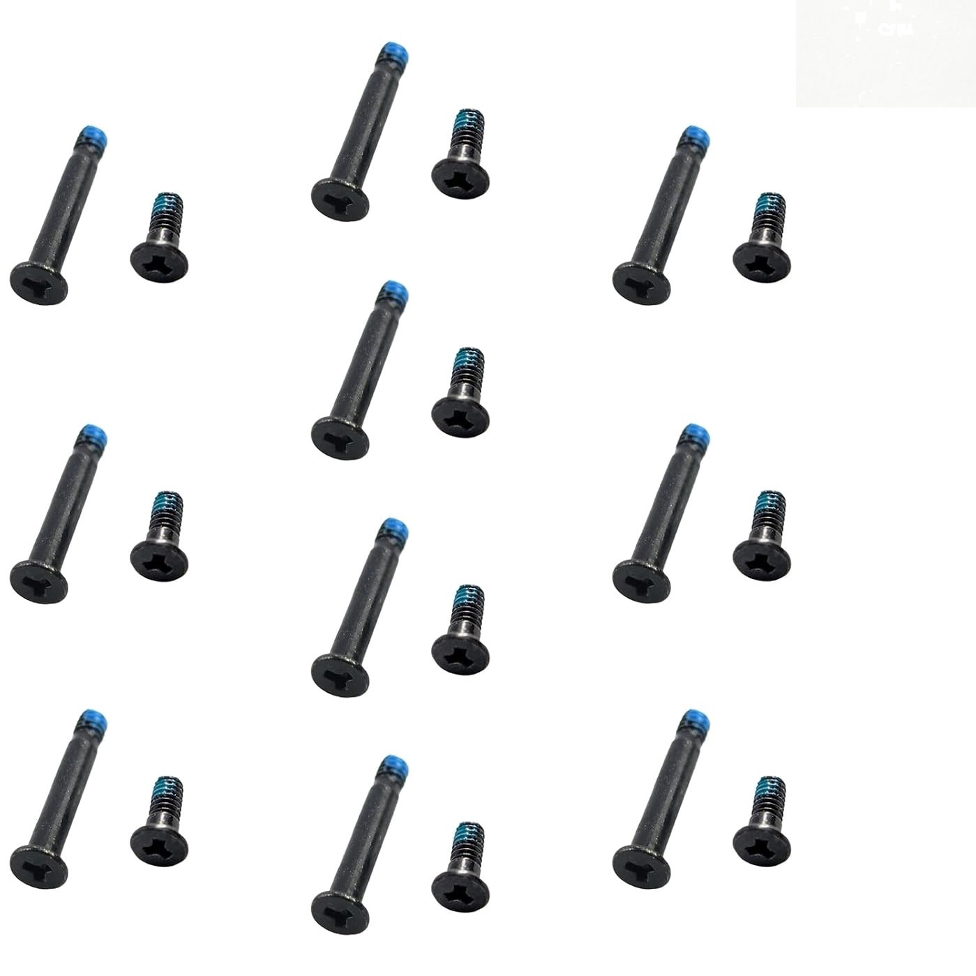 Durable Stainless Steel Battery Screws for 13-Inch Laptops 2009-2012, 20 Pieces