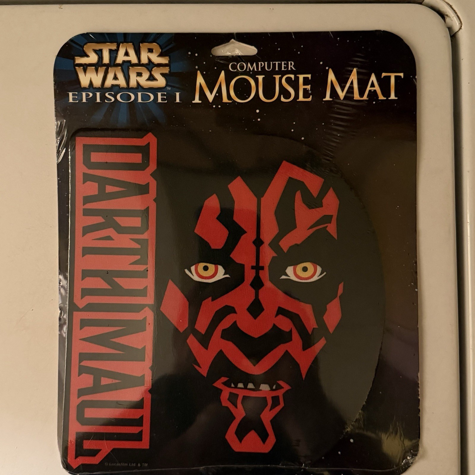 Star Wars Episode 1 Computer Mouse Mat Mouse Pad Darth Maul  MOC - 