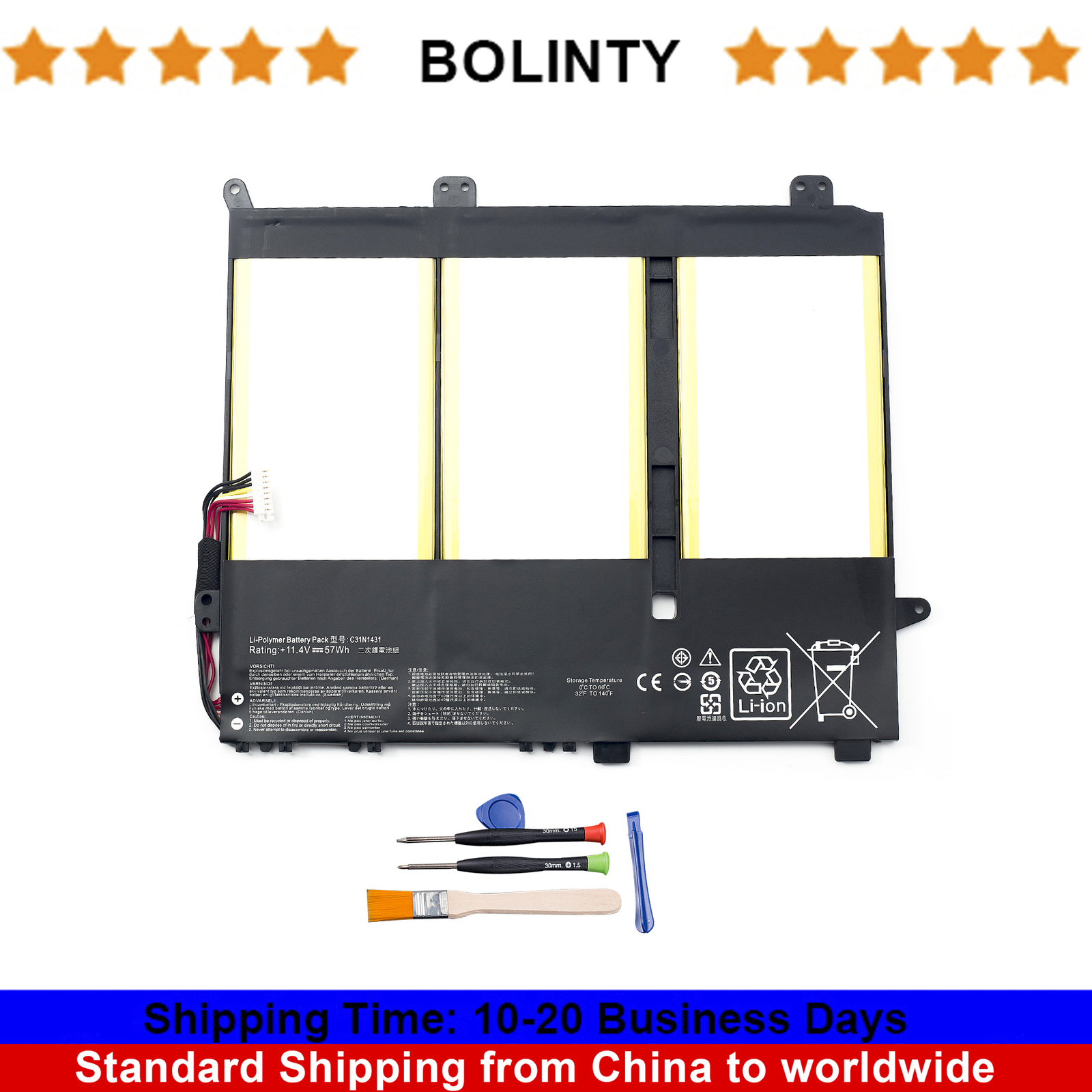 C31N1431 Battery For ASUS EeeBook E403SA E403NA R416NA R416SA VivoBook L403NA