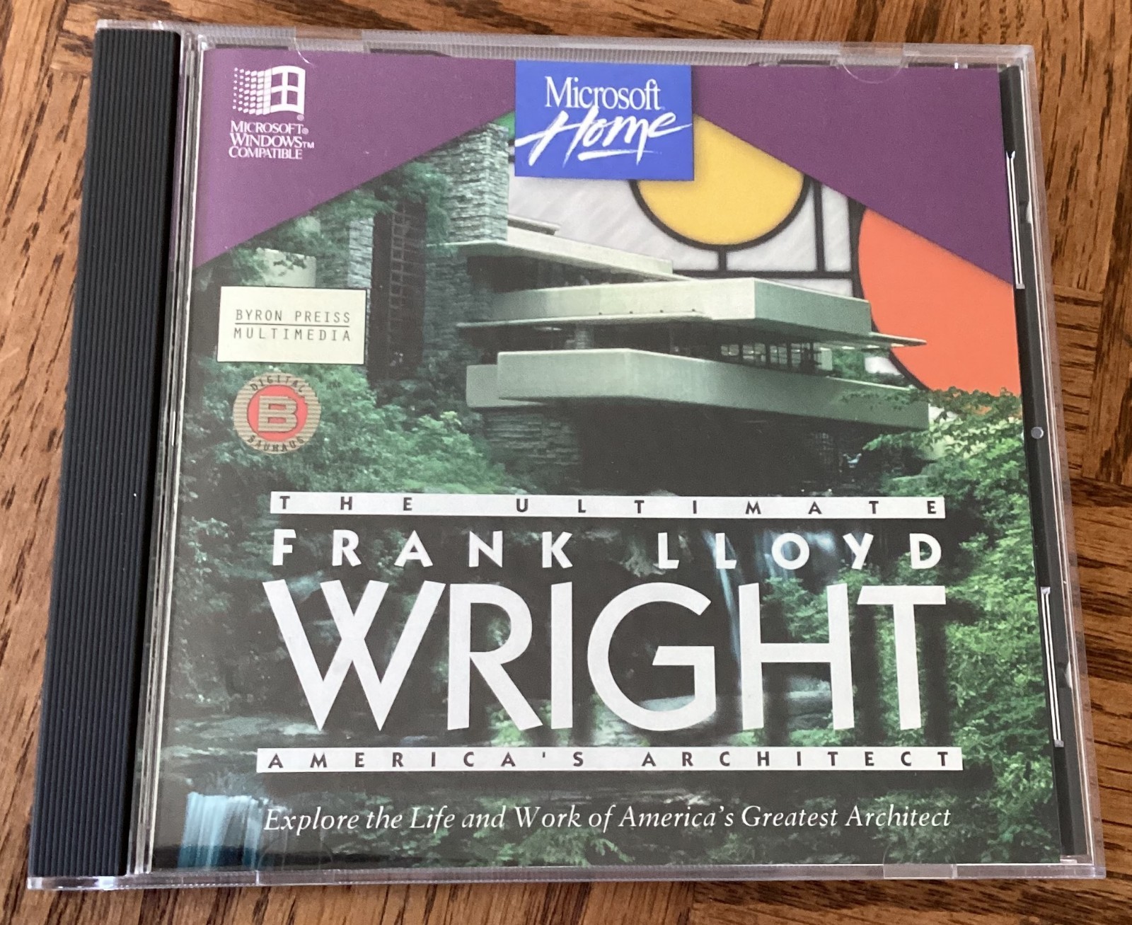 The Ultimate Frank Lloyd Wright CD-ROM Microsoft Home