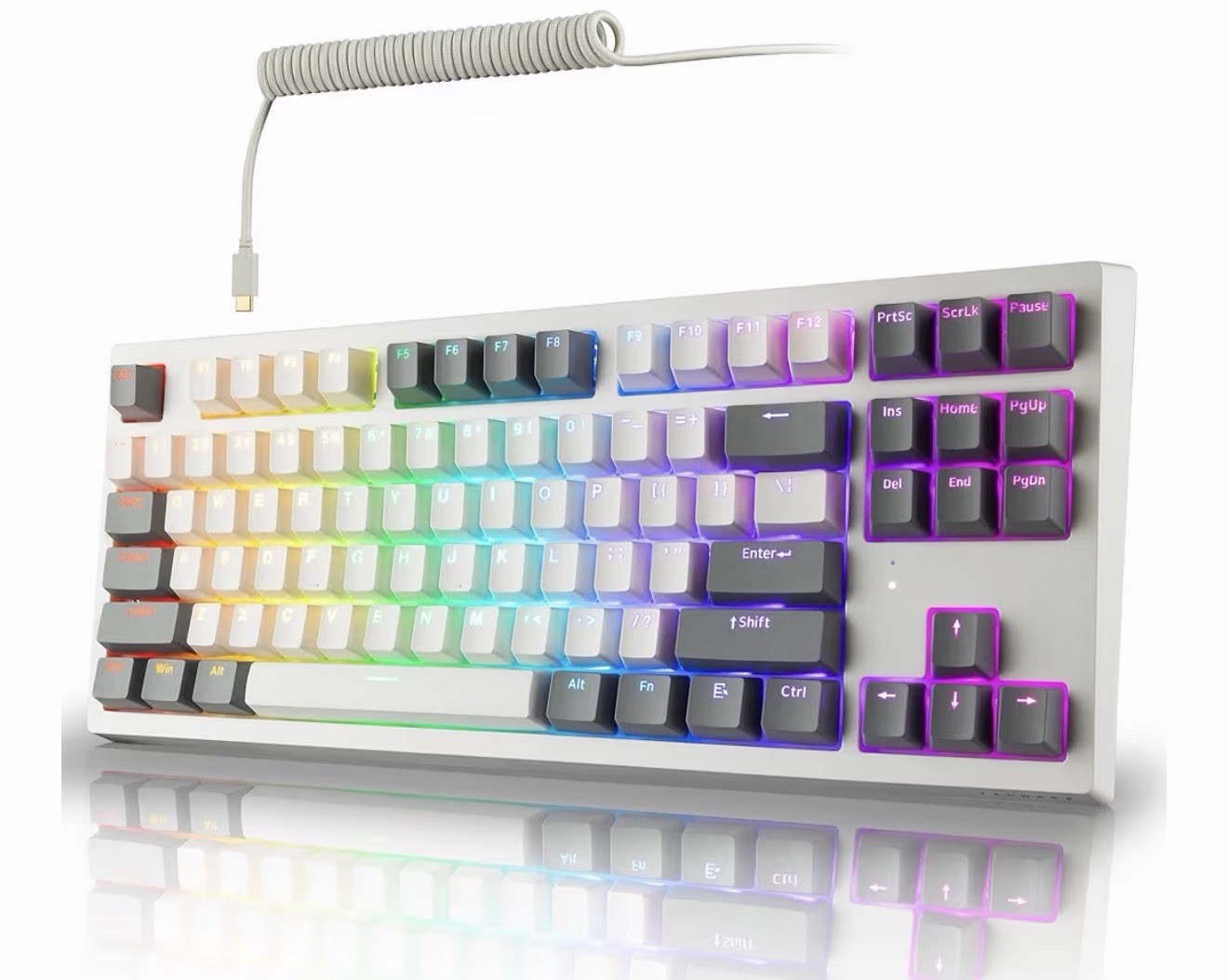 Tecware Phantom+ Elite 87 Mechanical Gaming Keyboard | RGB LED Backlit