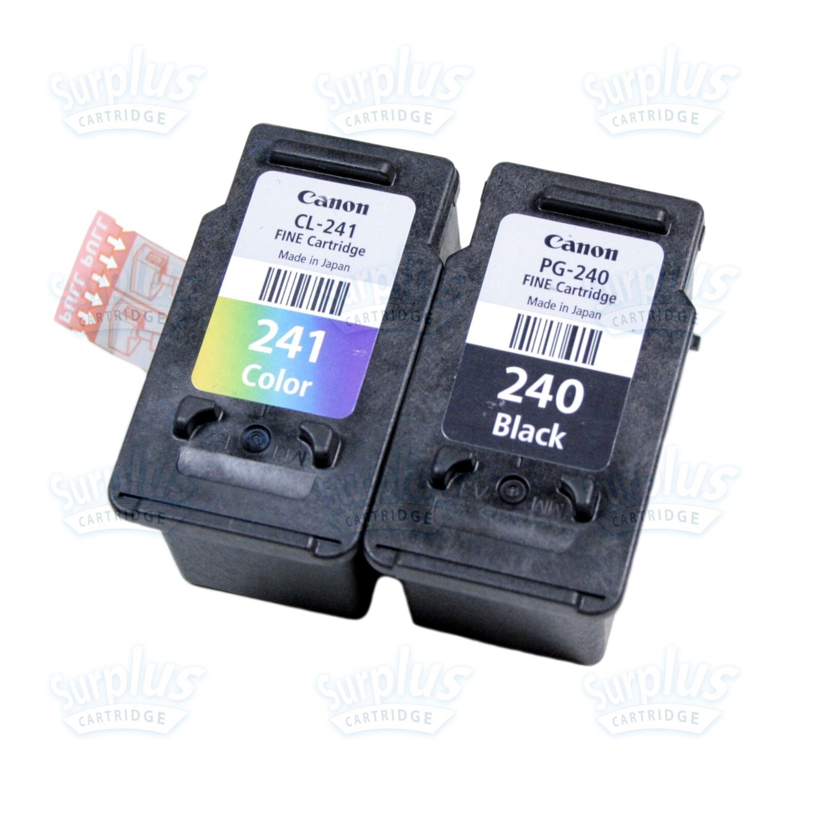 2PK Genuine Canon PG-240 & CL-241 FINE Color MG2120 MG4120 MG3120 MX532 MX472
