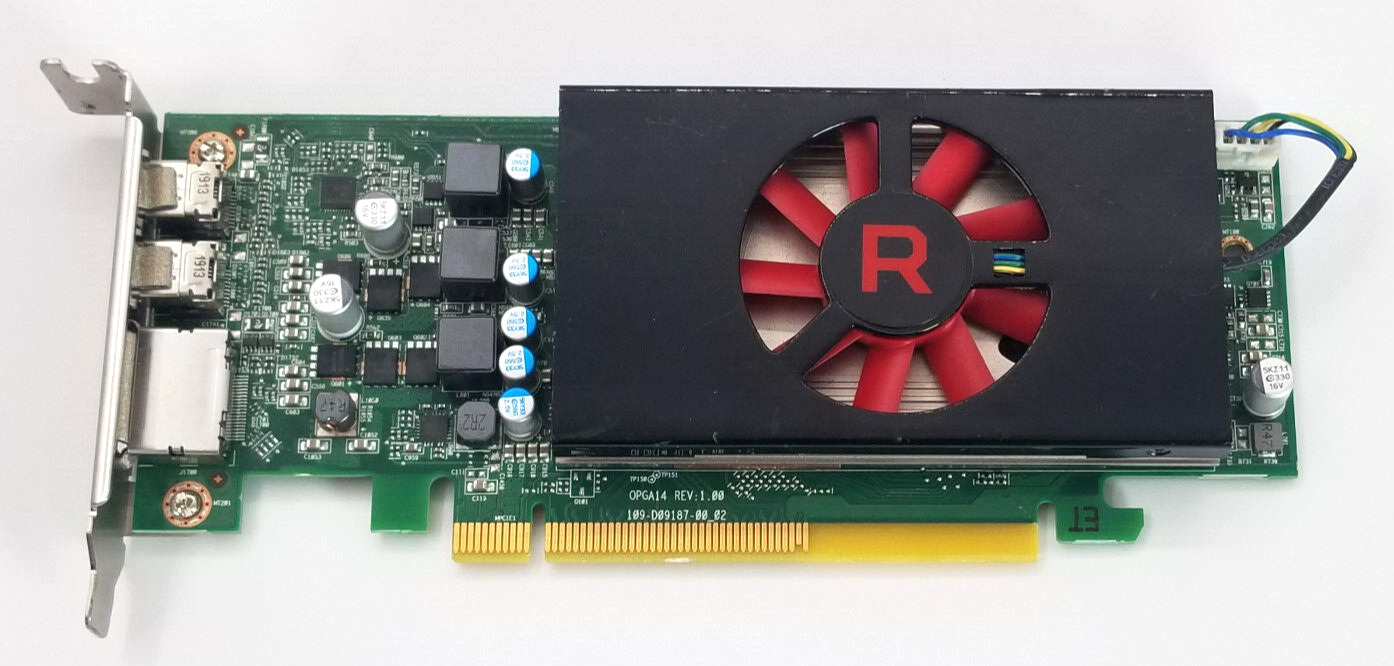 AMD Radeon RX550 4GB GDDR5 Graphics Card ( DP / 2x Mini DP)  Low Profile Bracket