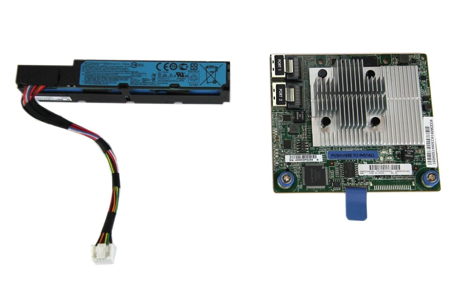 HPE Smart Array P408i-a SR Gen10 12Gb Controller 804331-B21 w/Battery P01366-B21