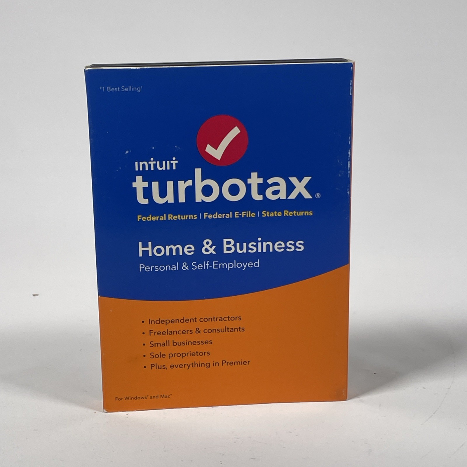 2016 TurboTax Home & Business Personal  Software Intuit Disc Federal State