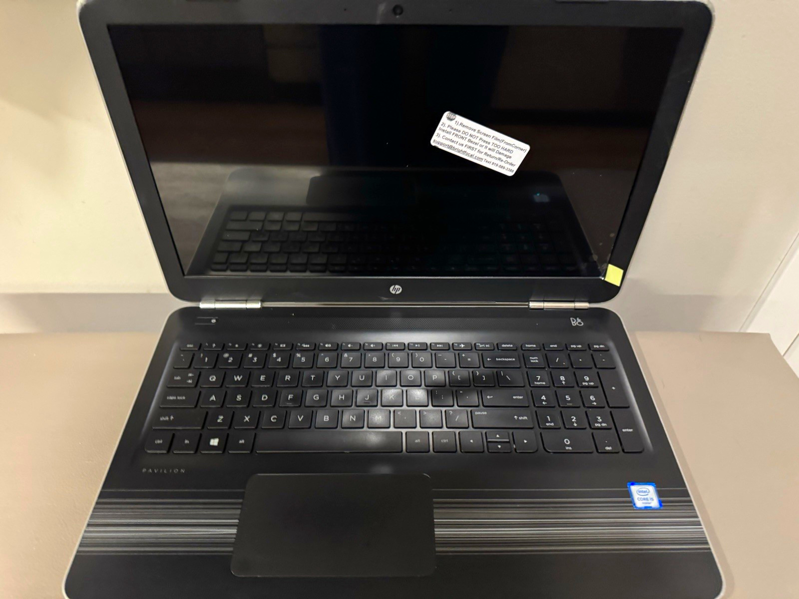 HP Pavilion 15-au062nr 15.6in Intel Core i5 8GB RAM 1TB HDD Brand New Screen