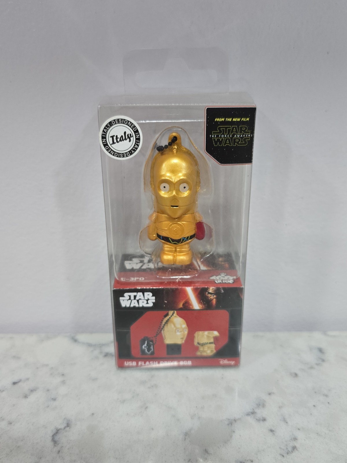 RARE Star Wars C-3PO 8GB USB Flash Drive - Tribe (The Force Awakens Edition)