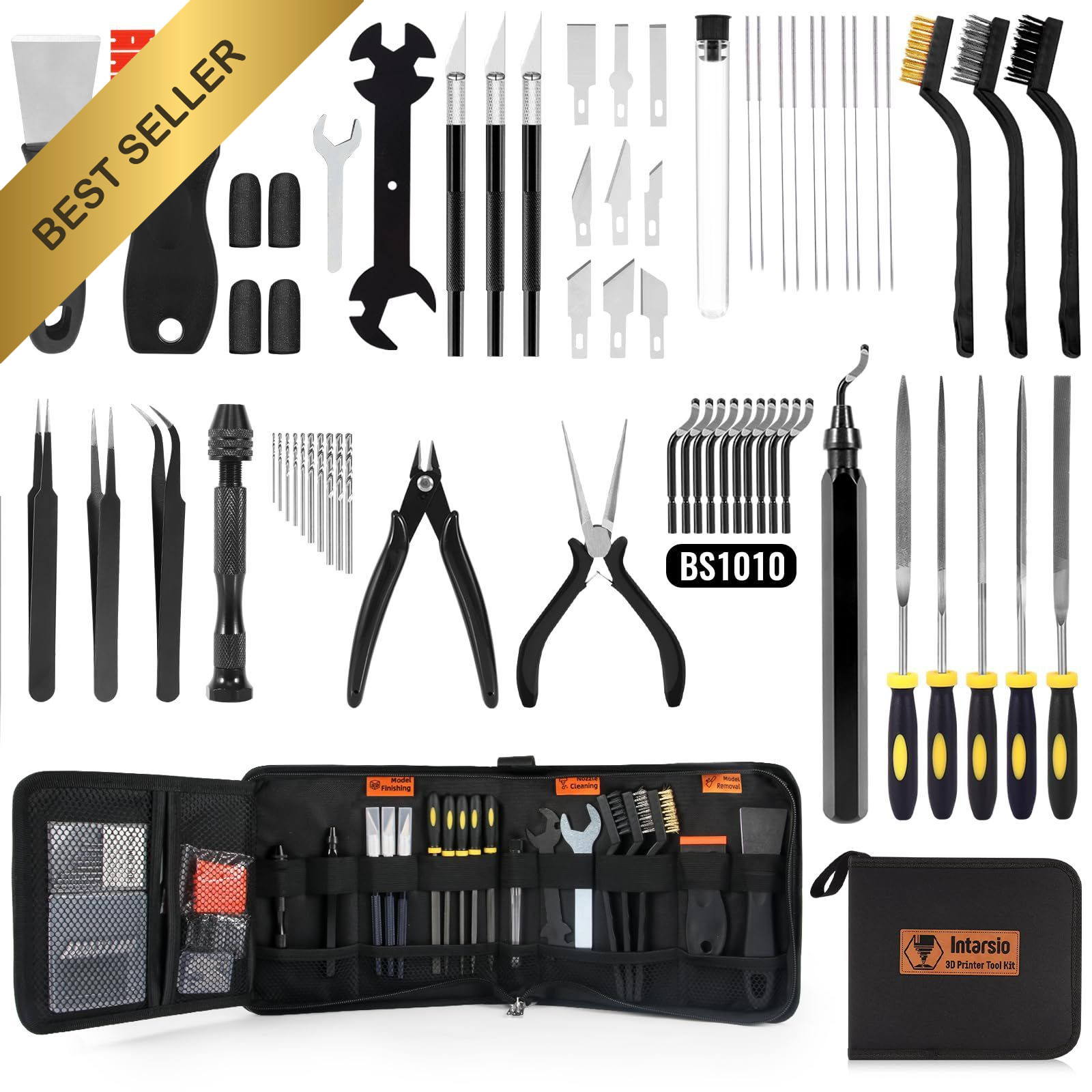 68 Pcs 3D Printer Tools Kit With Storage Case Accessories For Ender 3 Bambu Lab