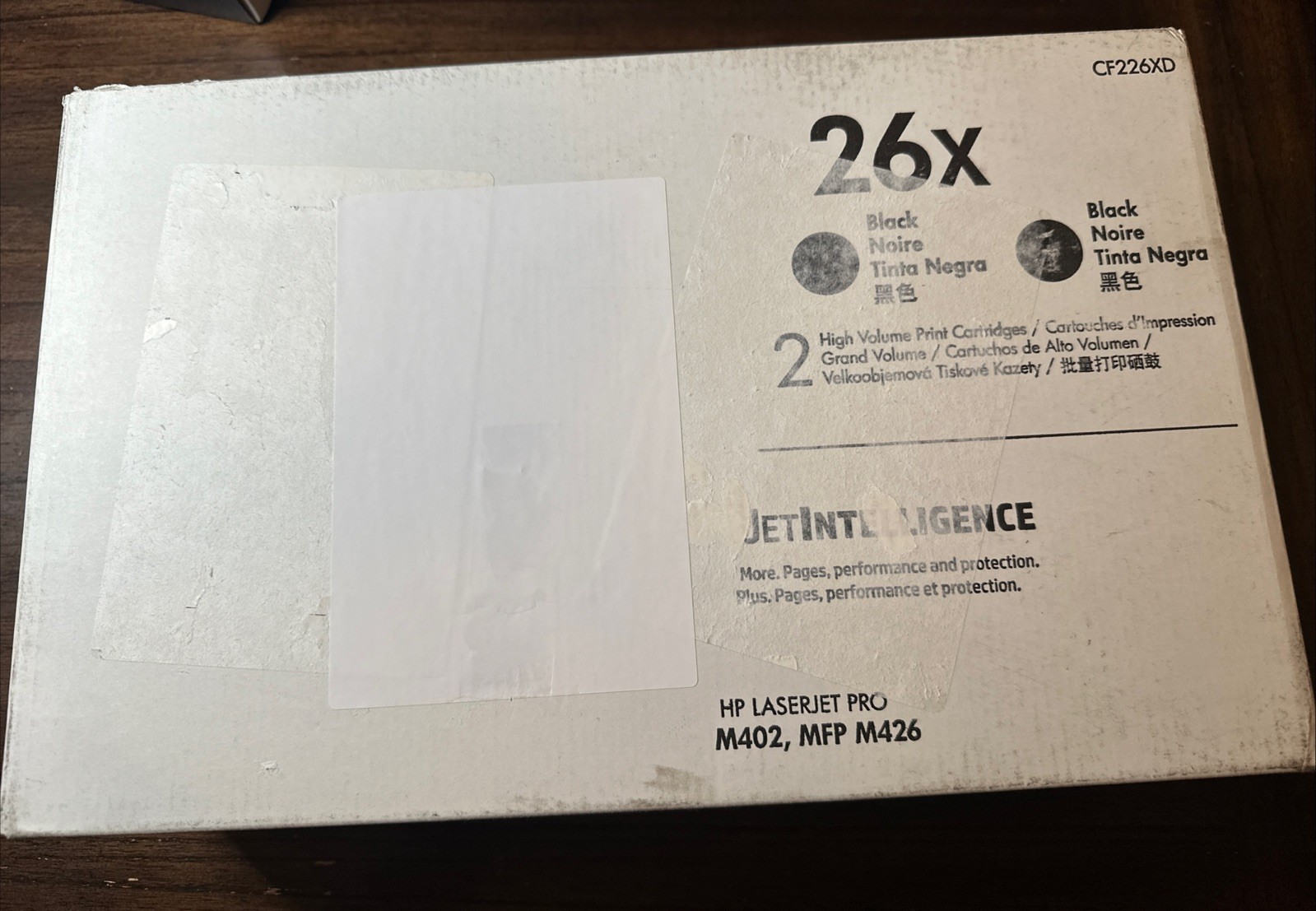 HP CF226XD LaserJet Toner Cartridges Pack of 1 - Black