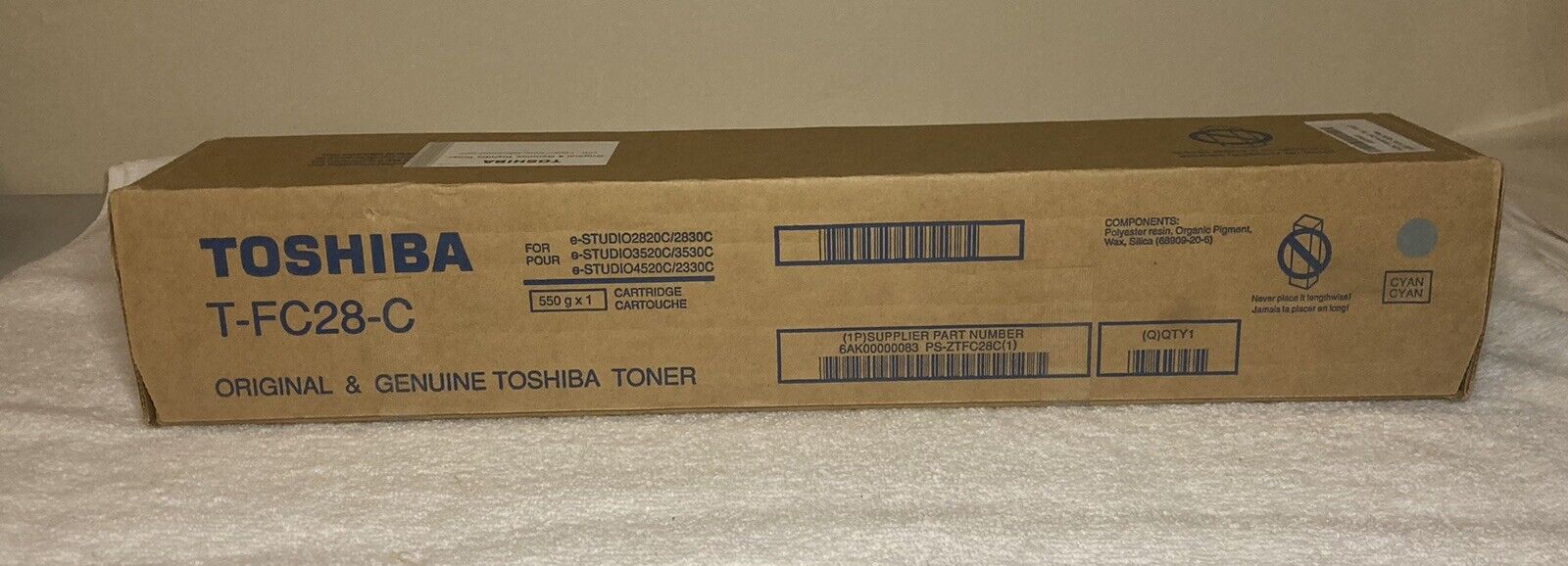 Toshiba/E-Studio TFC28C Cyan Toner