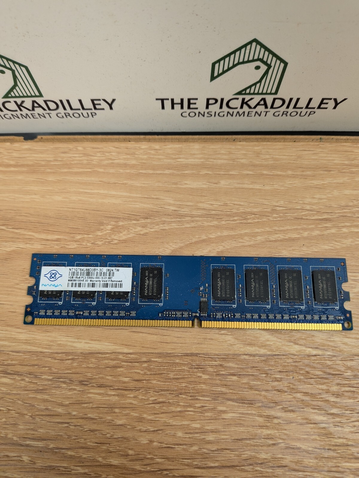Nanya 1GB DDR2 Desktop RAM Module Blue PCB