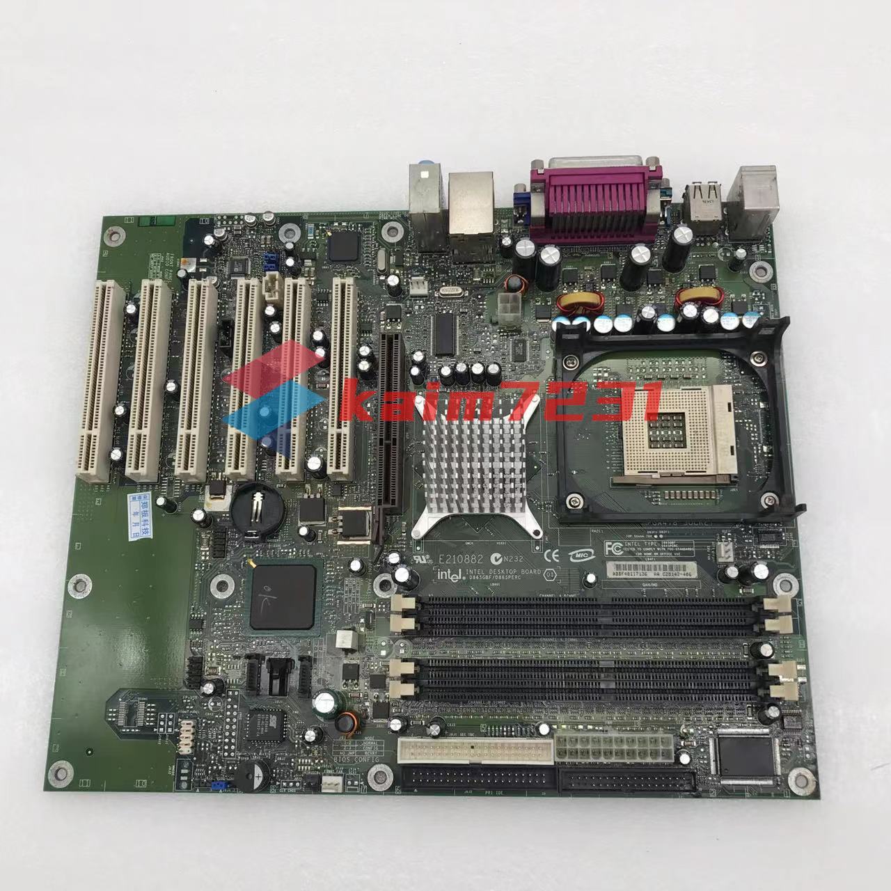 ONE Used Intel D865GBF/D865PERC Industrial Computer Motherboard