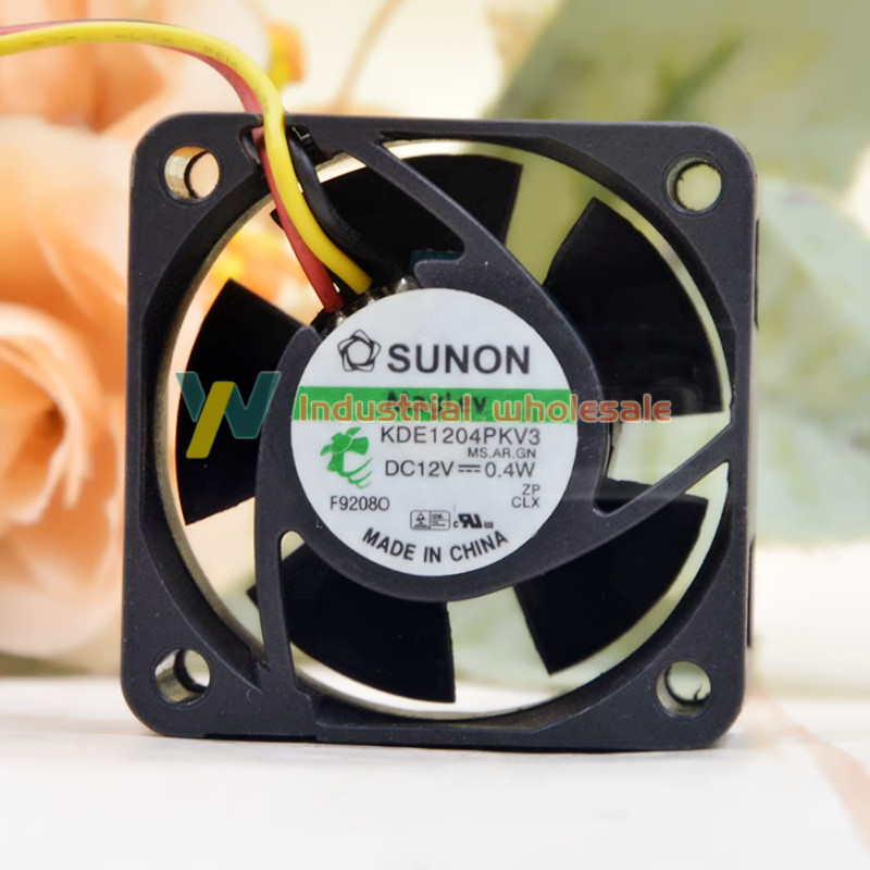 1PC new KDE1204PKV3 Sunon MagLev MS.AF.GN 3pin DC12V 0.4W 40*40*20MM SILENT FAN