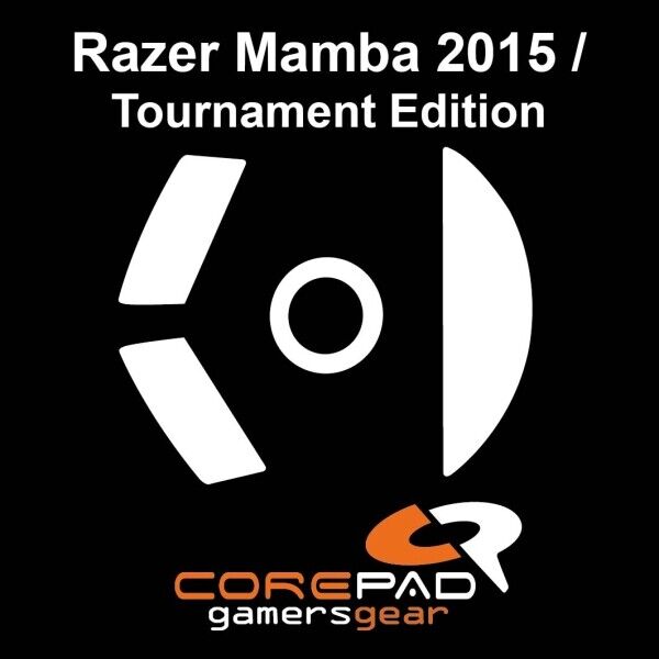 Corepad Skatez Razer Mamba 2015 Tournament Edition Mouse Feet Hyperglide Teflon