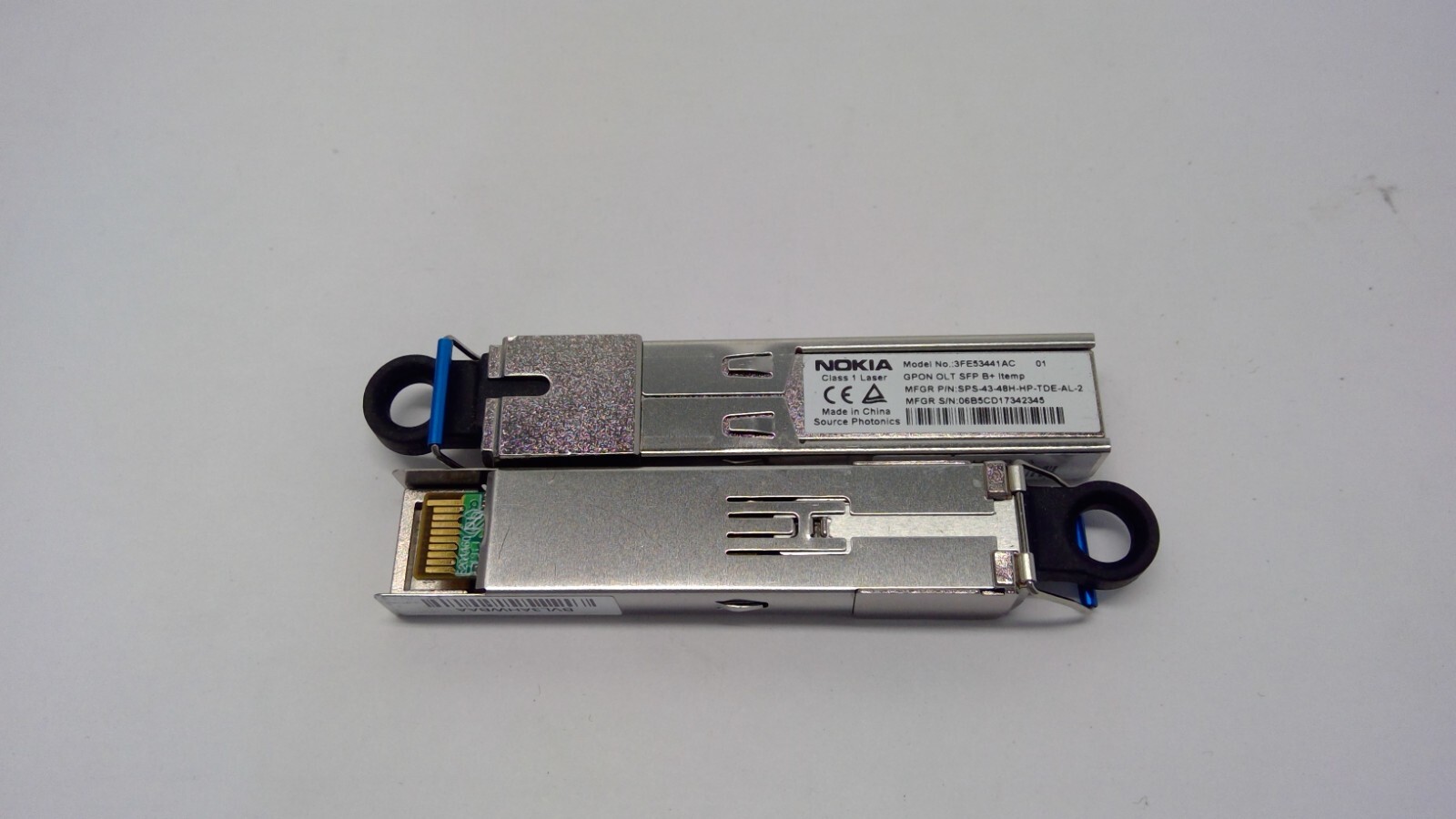 Genuine Nokia Alcatel-Lucent 3FE53441AC GPON OLT SFP B+ I-Temp 20km Module 7360