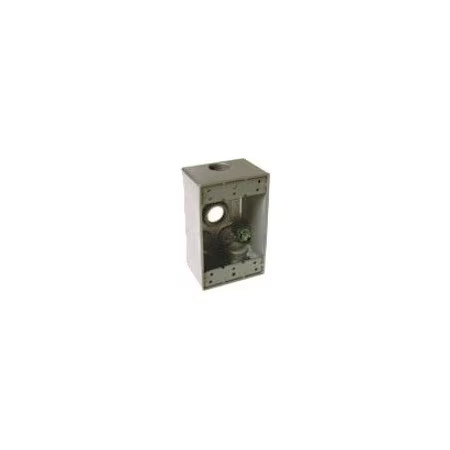 Bell Outdoor 5321-0 Weatherproof Electrical Box, 18.3 Cu In, Fss Box Type, 1