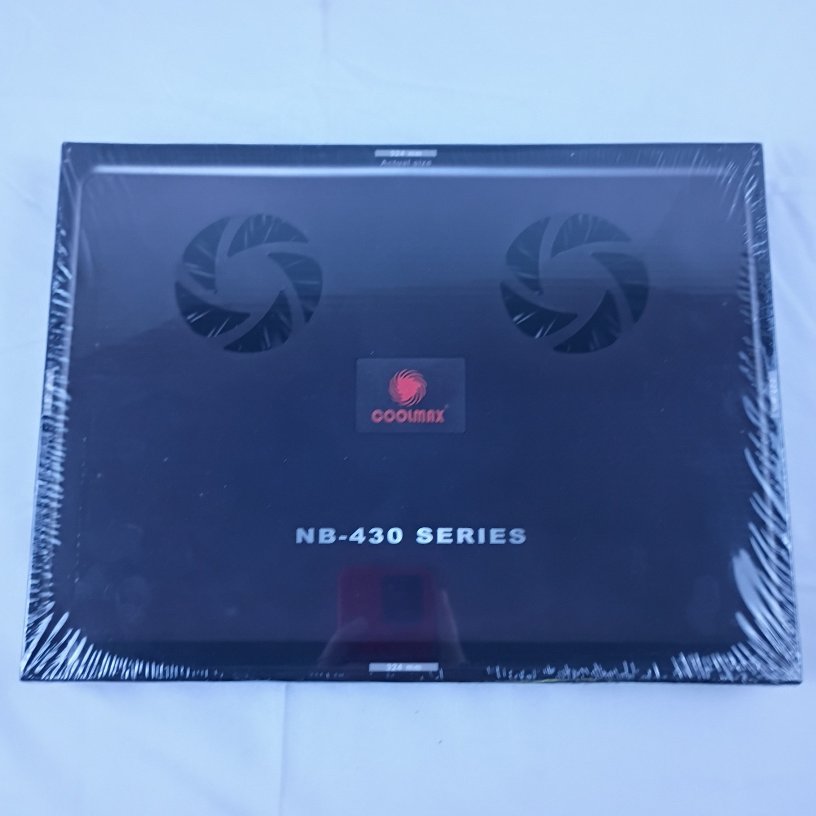 Coolmax NB-430 Series Notebook Cooler with Dual Silent Fans New and Sealed