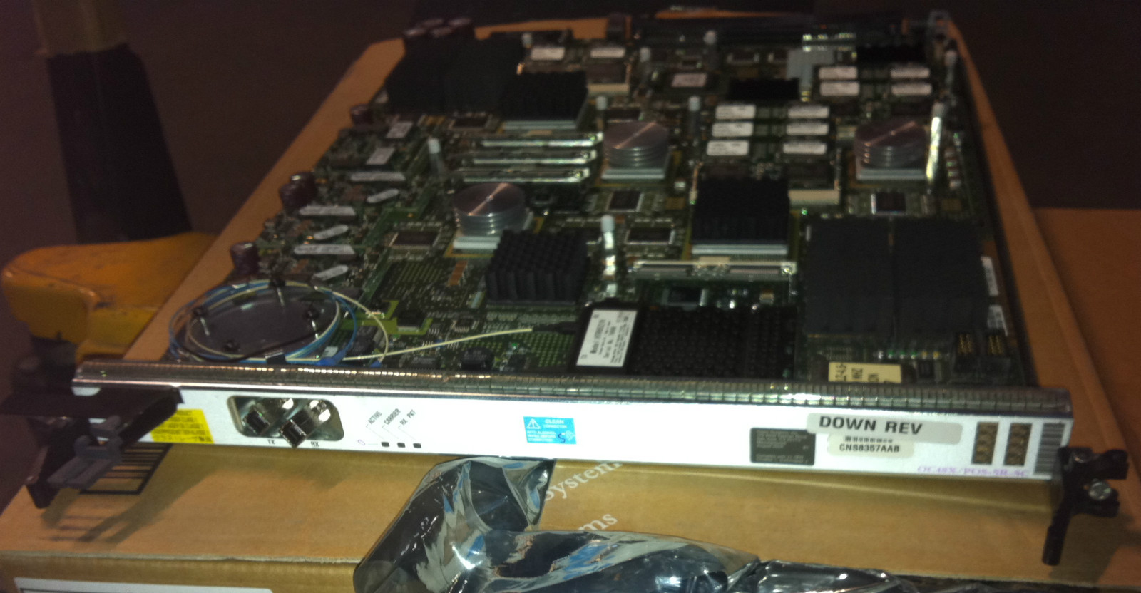Cisco OC48X/POS-SR-SC Line Card Expansion Module 