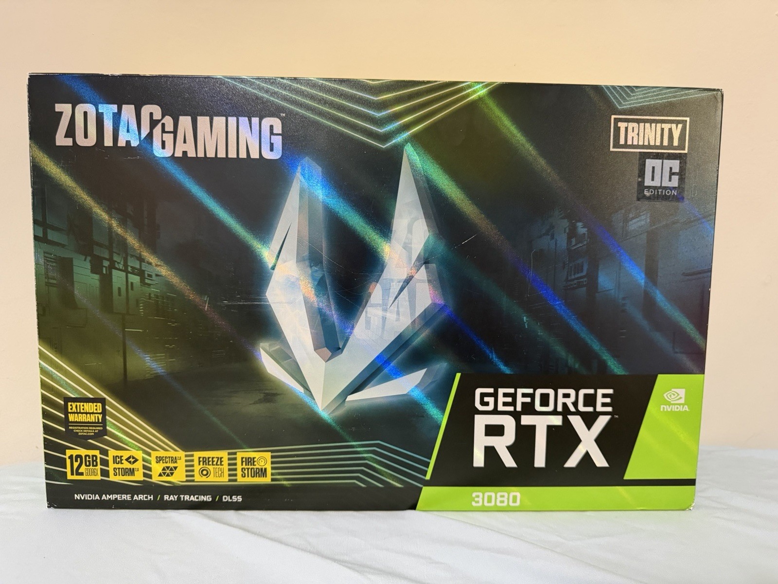 ZOTAC GAMING GeForce RTX 3080 Trinity OC LHR 12GB Graphics Card NEW