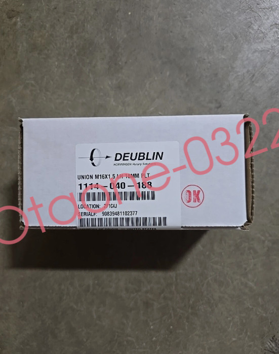1PCS NEW DEUBLIN 1114-040-188 Rotary joint Fast delivery Via Fedex /DHL