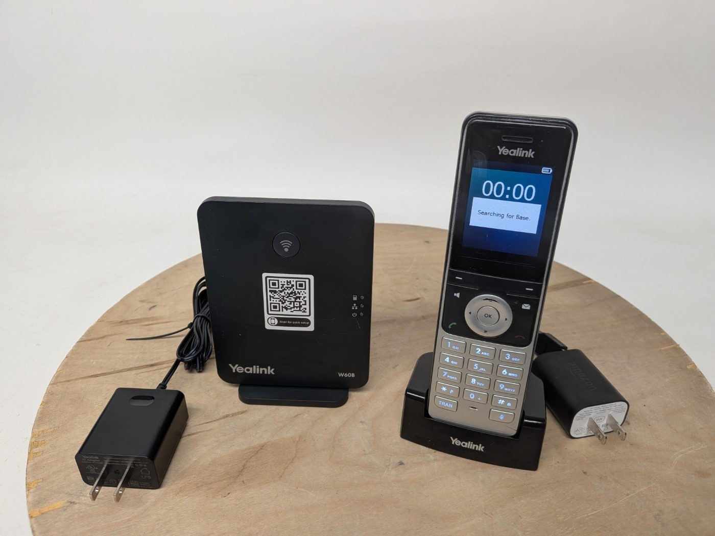 Yealink W56H DECT IP Handset with W60B Base Station & Charging Pod