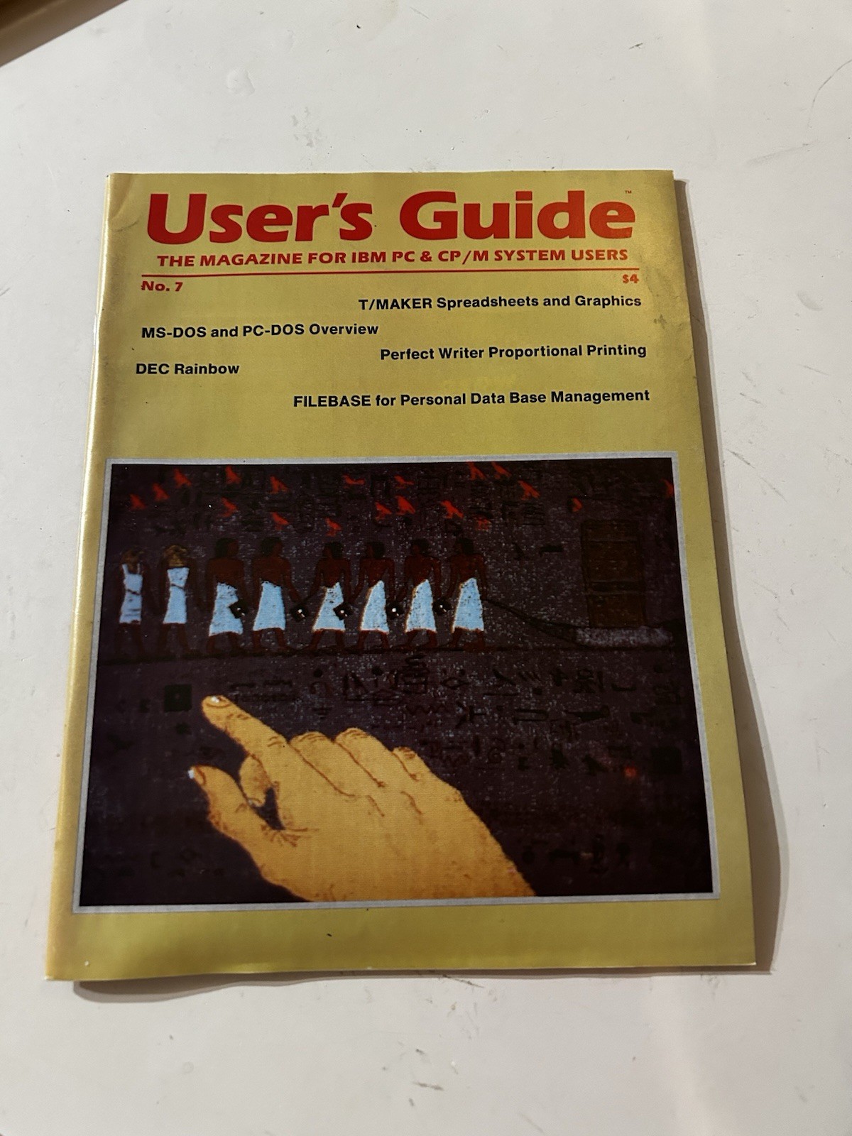 Vintage 1984 User's Guide Magazine No 7 IBM PC MS-DOS DEC Rainbow CP/M