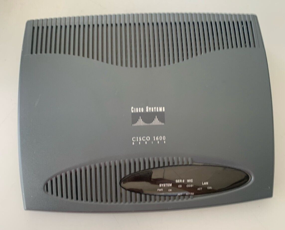 CISCO SYSTEMS CISCO 1600 SERIES