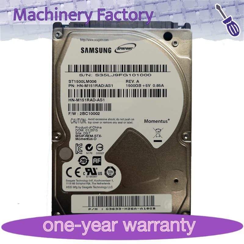 Samsung Spinpoint M9T 1.5 TB ST1500LM006 5400 RPM 2.5" Internal HDD Hard Drive