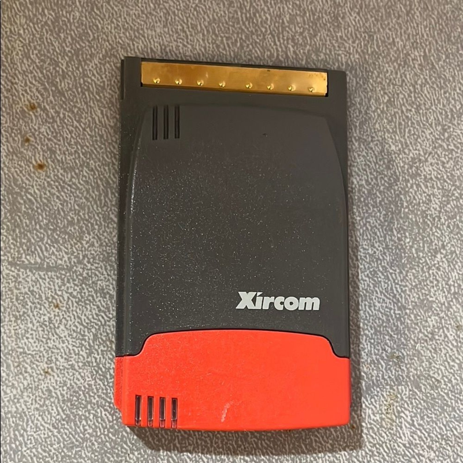 Xircom Black and Red PC Card10/100 Ethernet +56 k modem