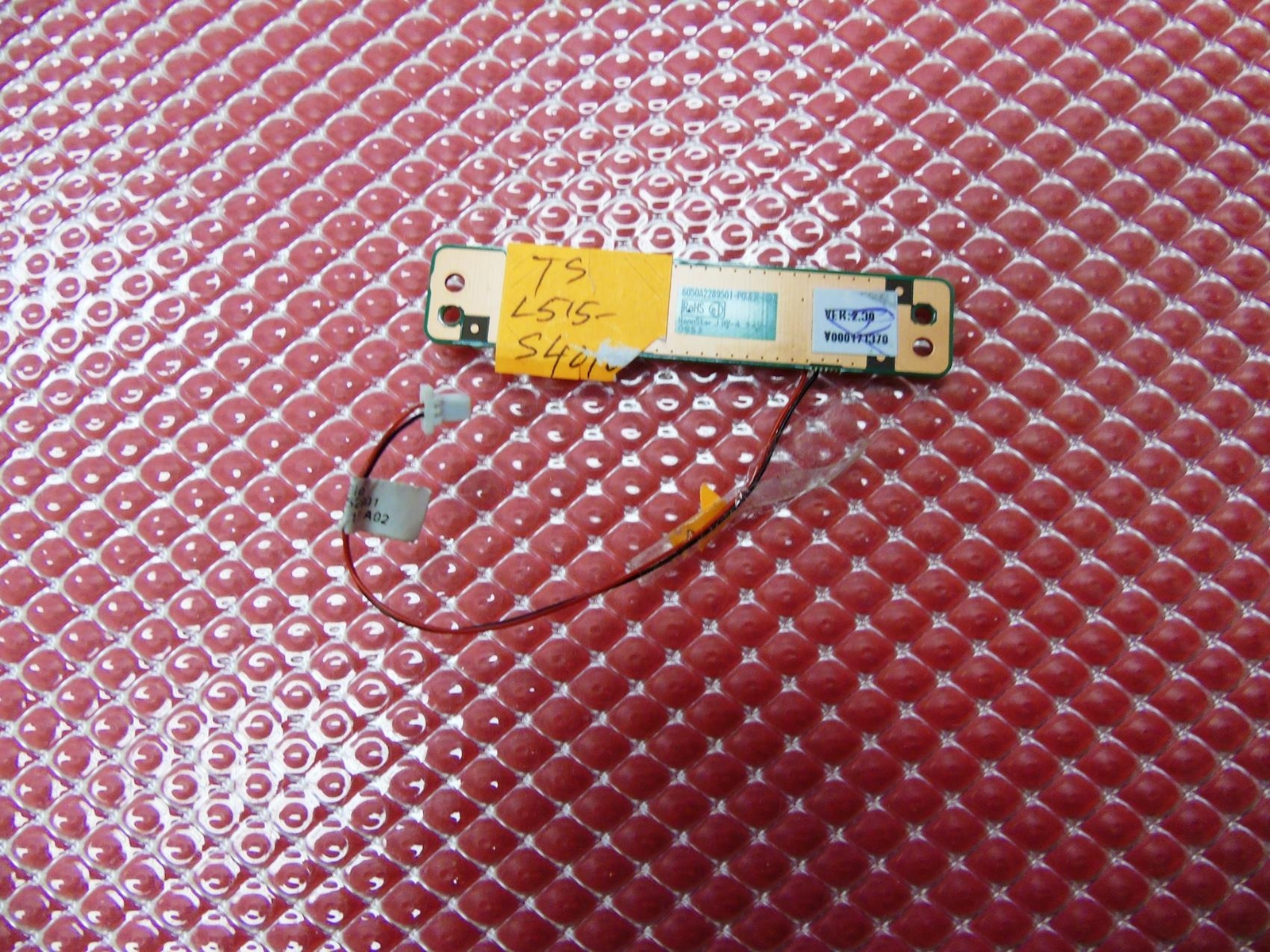 Toshiba Satellite L515-S4010 Laptop Power Button Board - V000171370