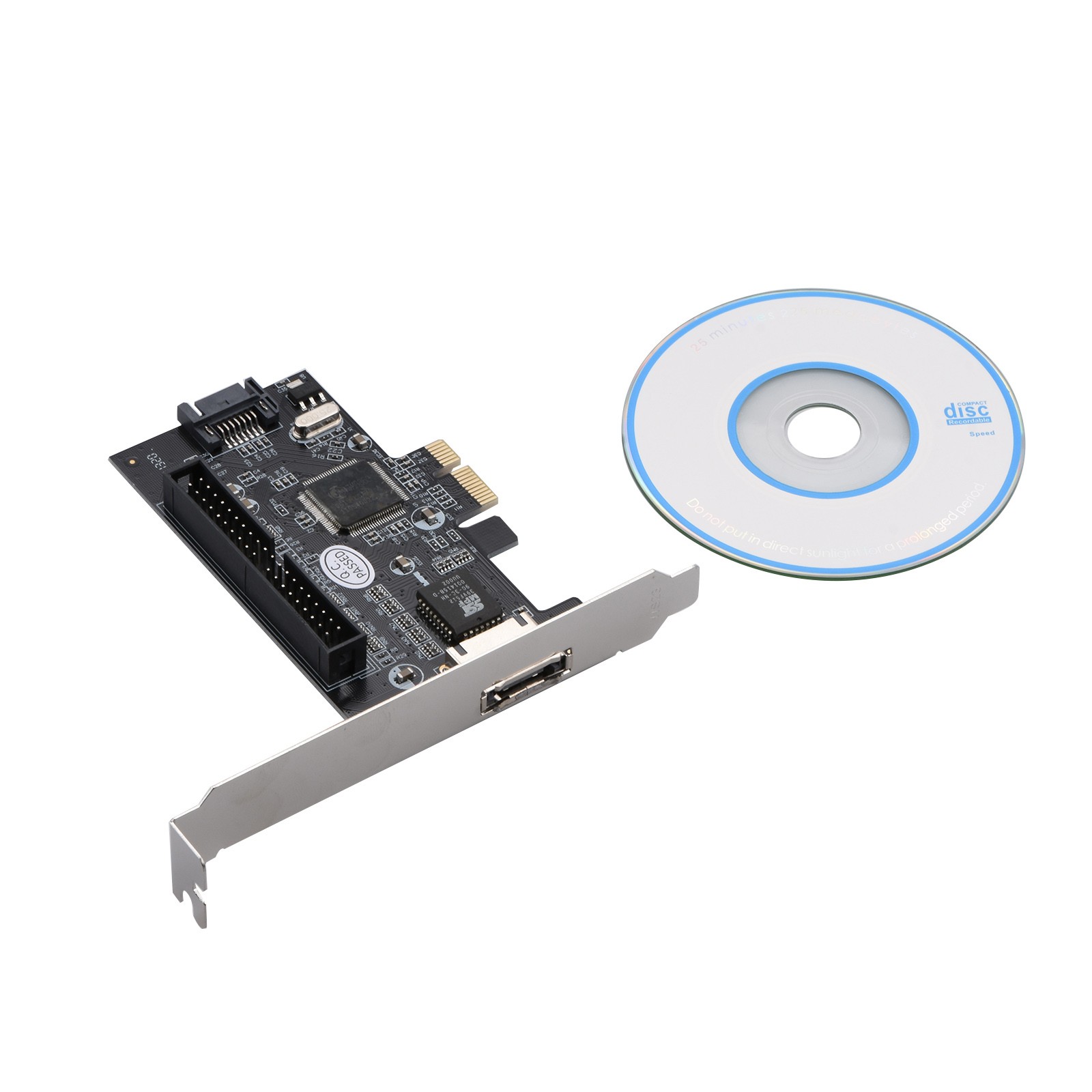 PCI-E to eSATA SATA IDE Expansion Card Raid Controller Adapter Card JMB363