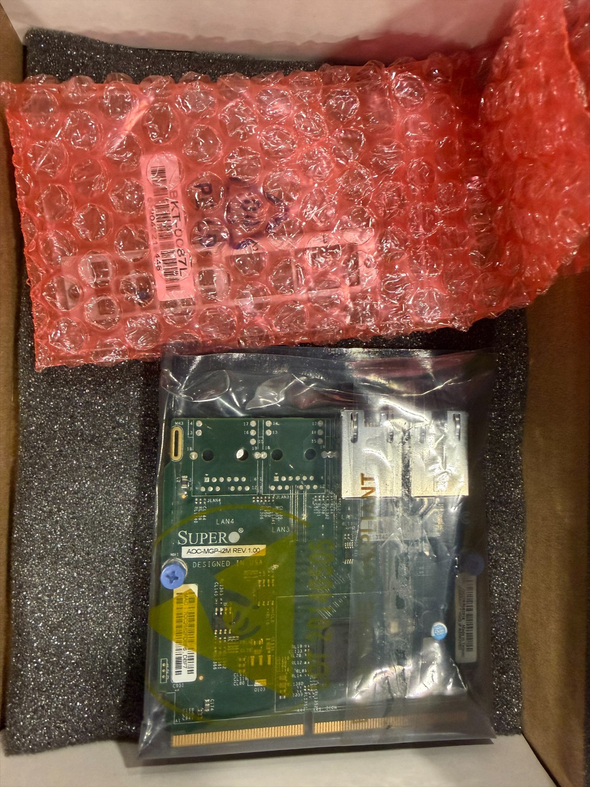 Supermicro AOC-MGP-i2M-O SIOM 1-Gigabi