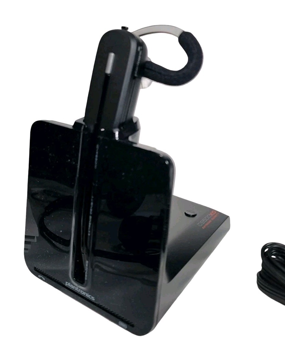 Poly Plantronics CS545-XD 900MHz Wireless Headset TAA Hot Swap 7E2K0AA#ABA