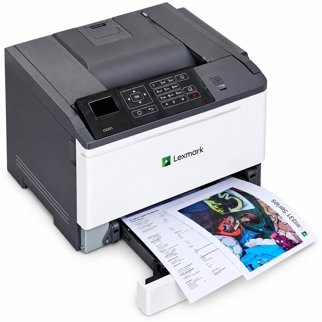 Lexmark CS521dn Color Laser Printer FULLY TESTED PLEASE READ FULL DESCRIPTION