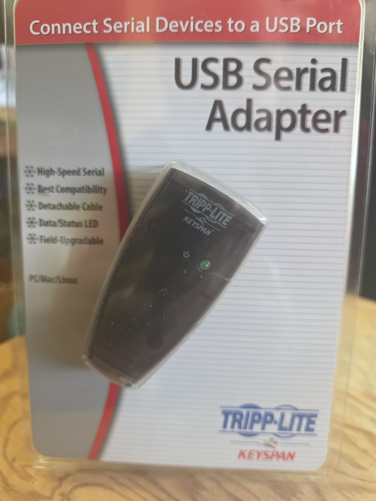 Tripp Lite USA-19HS KEYSPAN USB to Serial Adapter RS232 High Speed to DB9 RS232