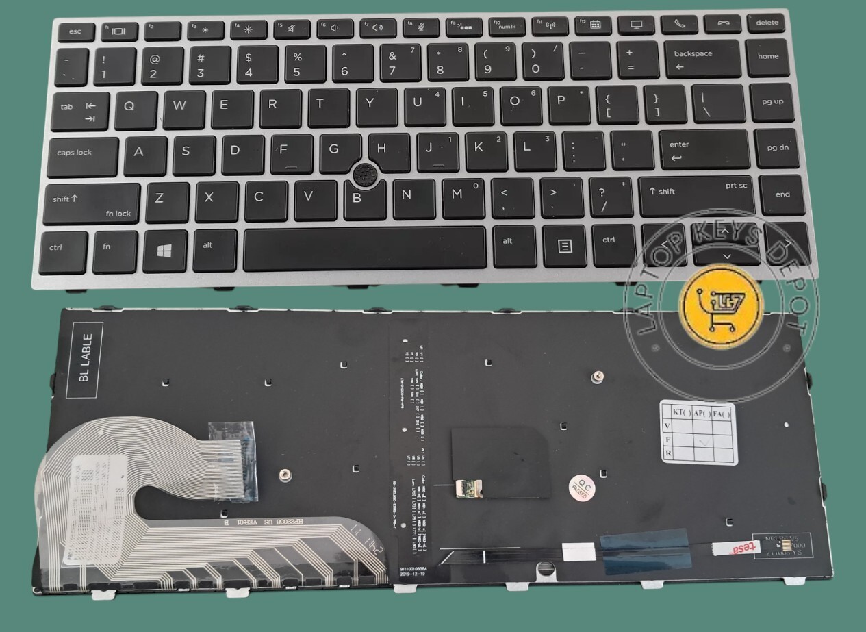 New US Laptop Keyboard For Zbook 14U G5 / Zbook 14U G6 i5 i7 Series Backlit