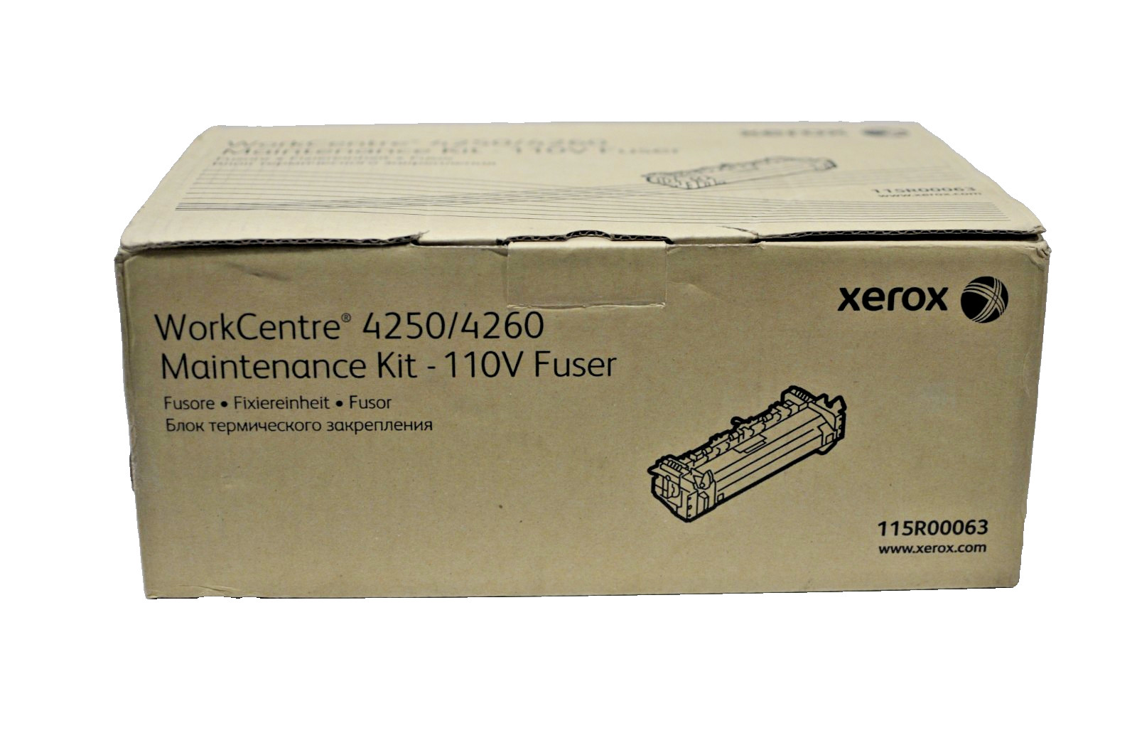 Xerox 115R00063 WorkCentre4250/4260 Fuser Unit 110/120V OEM
