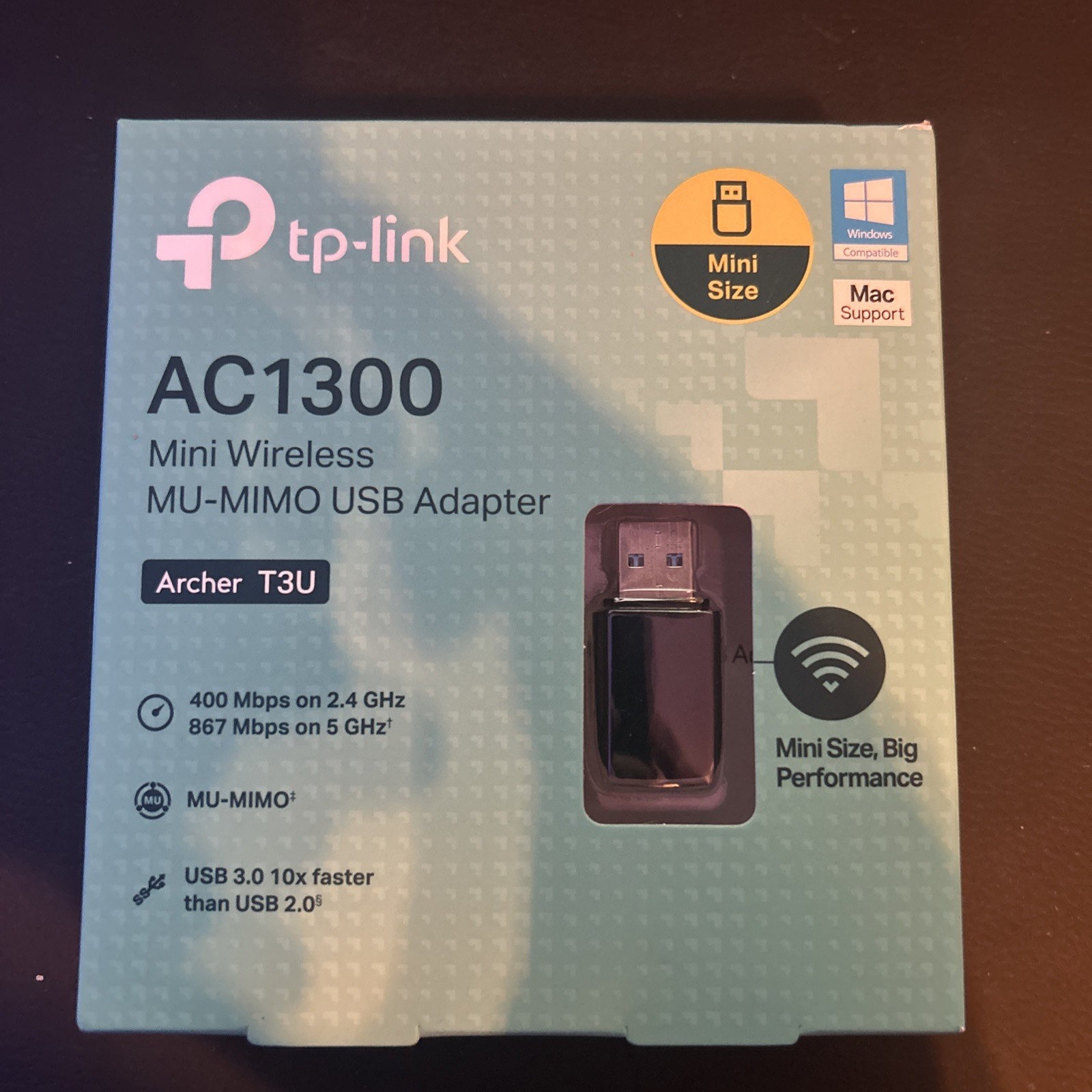 TP-LINK ARCHER T3U Archer AC1300 Mini Wi-Fi Mu Mimo USB