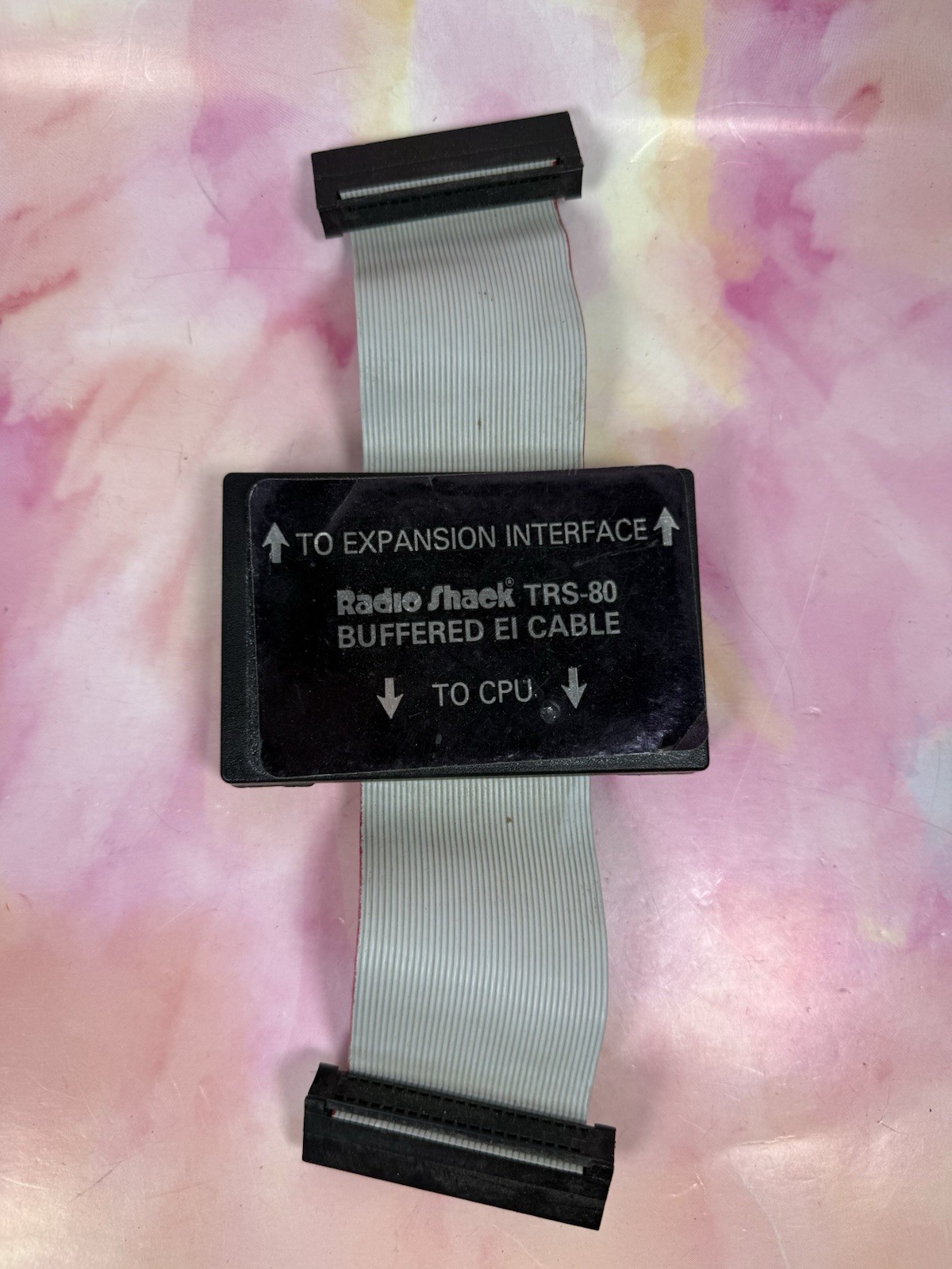 Radio Shack TRS-80 Buffered EI Cable Expansion Interface Rare