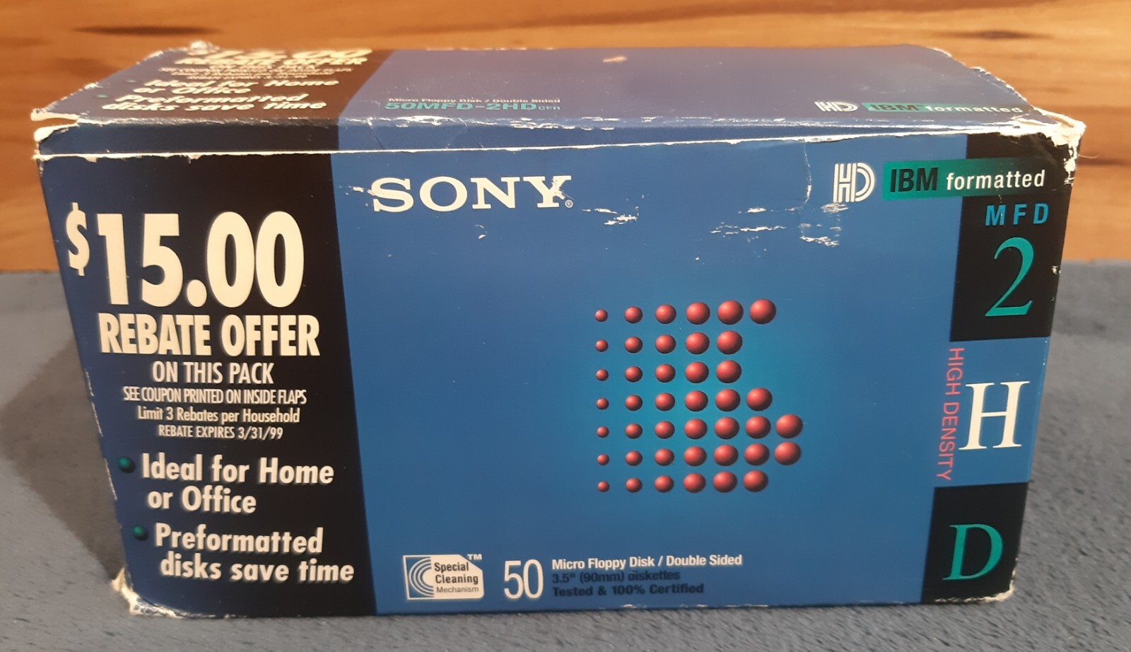 Mix of 43 HD IBM Formatted 3.5” Double Sided Micro Floppy Disks