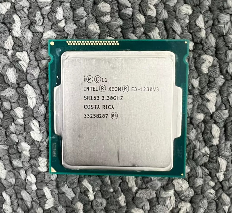 Intel Xeon E3-1230 V3 SR153 3.3GHz 4 Core LGA1150 CPU 8MB Cache 8 Thread