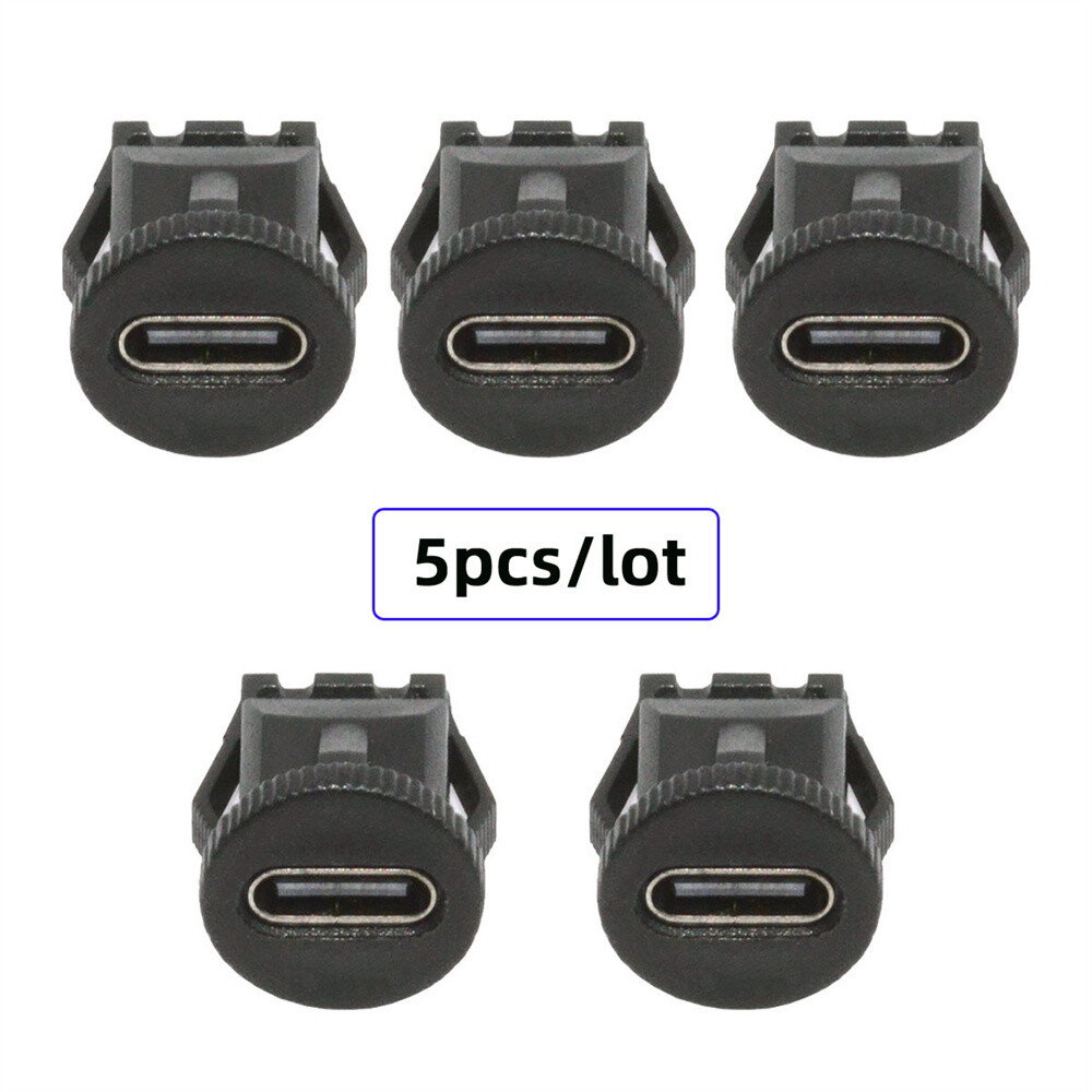Cablecy 5pcs/set DIY OEM Type C Female Socket Connector to 6Pin PCBA Pinout