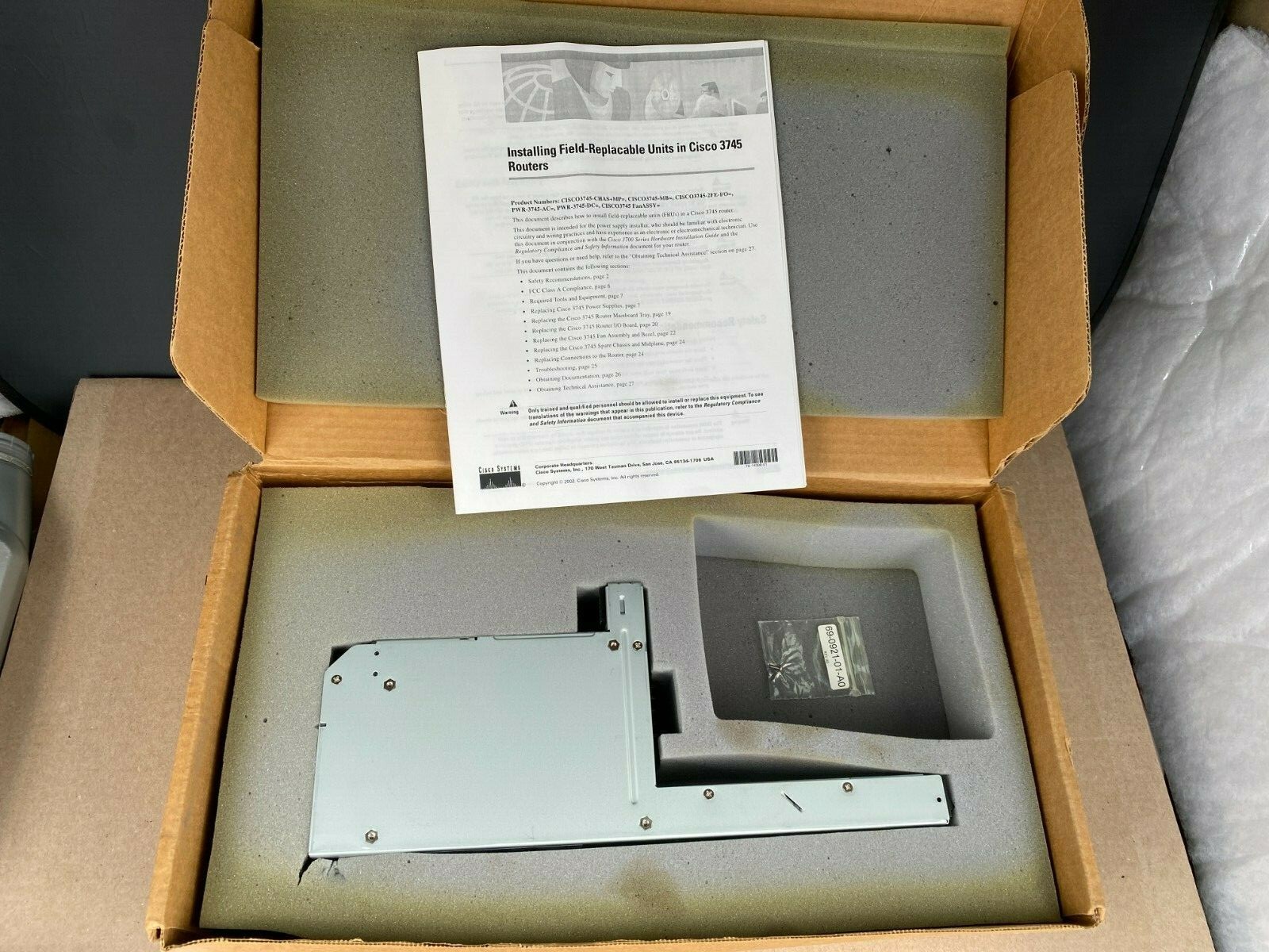 Cisco 3745 AC Power Supply PWR-3745-AC AA22120 34-1895-01 Genuine New BO